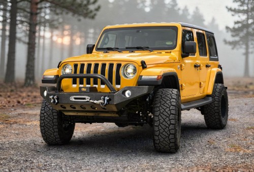JEEP WRANGLER JL 2018+ ZDERZAK PRZEDNI R8 ALASKA 51-0360