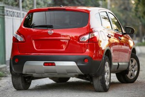 NISSAN QASHQAI I J10 2007-2014 DOKŁADKA TYLNEGO ZDERZAKA 