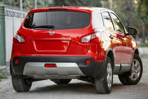 NISSAN QASHQAI I J10 2007-2014 DOKŁADKA TYLNEGO ZDERZAKA