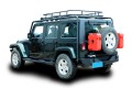 JEEP WRANGLER JK 2007-2018 4 DRZWI BAGAŻNIK DACHOWY Z KOSZEM