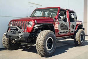 JEEP WRANGLER JL 2018+ 4D DRZWI POŁÓWKOWE SQUAD KOWBOJKI