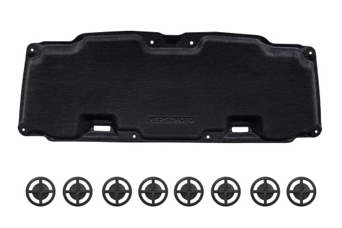 NISSAN JUKE I F15 2010-2019 WYGŁUSZENIE MASKI ZE SPINKAMI 658401KK0B