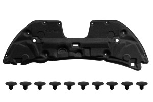 RENAULT SCENIC IV 2016-2022 WYGŁUSZENIE MASKI Z KOMPLETEM SPINEK 658408772R  