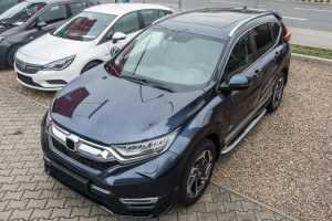 HONDA CR-V V 2018-2023 RELINGI DACHOWE ALUMINIOWE SREBRNE STYL OEM P/N 08L02TLA100