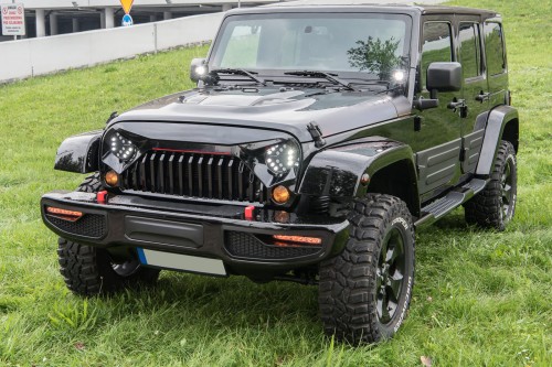 JEEP WRANGLER JK 2007-2018 GRILL PRZEDNI GLADIATOR