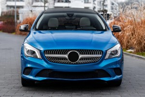 MERCEDES CLA C117 W117 2013-2017 PRZED FACELIFTINGIEM GRILL DIAMOND SREBRNY