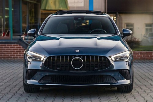 MERCEDES CLA C118 X118 2019-2025 Z KAMERĄ GRILL GT PANAMERICANA CZARNY