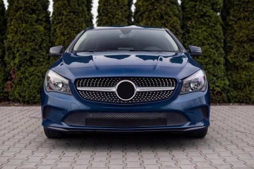 MERCEDES CLA C117 2017-2019 PO FACELIFTINGU GRILL DIAMOND SREBRNY