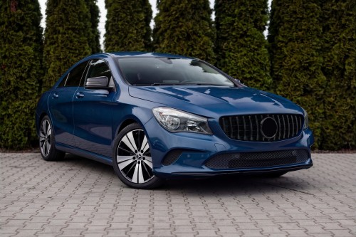 MERCEDES CLA C117 W117 2017-2019 PO FACELIFTINGU GRILL GT PANAMERICANA CZARNY