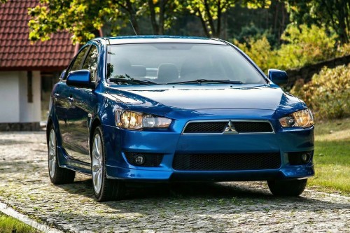 MITSUBISHI LANCER VIII EX 2008-2016 SEDAN GRILL ATRAPA SPORTOWA CHŁODNICY CHROM 7450A095