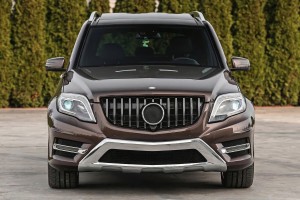 MERCEDES GLK X204 2012-2015 PO FACELIFTINGU GRILL GT PANAMERICANA SREBRNY Z KAMERĄ