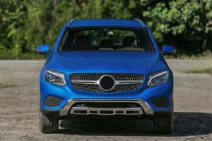 MERCEDES GLC X253 2015-2019 PRZED LIFTINGIEM GRILL DIAMOND SREBRNY
