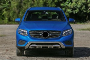 MERCEDES GLC X253 2015-2019 PRZED FACELIFTINGIEM GRILL DIAMOND CZARNY