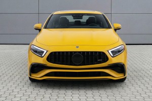 MERCEDES CLS C257 2021-2023 PO FACELIFTINGU GRILL GT Z KAMERĄ I PDCx2 PANAMERICANA CZARNY 
