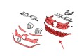 HONDA CR-V IV 2015-2018 PO FACELIFTINGU GRILL PRZEDNI ATRAPA CHŁODNICY 71121T1WA01