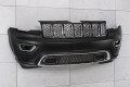 JEEP GRAND CHEROKEE IV WK2 2017-2021 PO DRUGIM FACELIFTINGU KOMPLETNY ZDERZAK PRZEDNI BEZ PDC BEZ SPRYSKIWACZY Z CHROMOWANYM GRILLEM 6EB83TZZAA