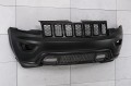 JEEP GRAND CHEROKEE IV WK2 2017-2021 PO DRUGIM FACELIFTINGU CZARNY KOMPLETNY ZDERZAK PRZEDNI BEZ PDC BEZ SPRYSKIWACZY Z CZARNYM GRILLEM 6EB83TZZAA