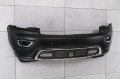 JEEP GRAND CHEROKEE IV WK2 2017-2021 PO DRUGIM FACELIFTINGU CHROMOWANY KOMPLETNY ZDERZAK PRZEDNI Z PDC BEZ SPRYSKIWACZY 68333498AA