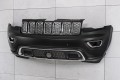 JEEP GRAND CHEROKEE IV WK2 2017-2021 PO DRUGIM FACELIFTINGU KOMPLETNY ZDERZAK PRZEDNI Z PDC BEZ SPRYSKIWACZY Z CHROMOWANYM GRILLEM 68333498AA