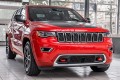 JEEP GRAND CHEROKEE IV WK2 2017-2021 PO DRUGIM FACELIFTINGU KOMPLETNY CHROMOWANY ZDERZAK PRZEDNI Z PDC BEZ SPRYSKIWACZY Z CHROMOWANYM GRILLEM 68333498AA
