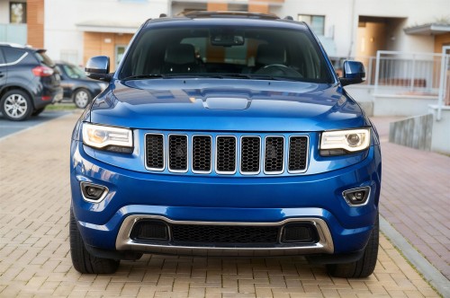 JEEP GRAND CHEROKEE IV WK2 2014-2017 PO FACELIFTINGU KOMPLETNY ZDERZAK PRZEDNI BEZ PDC 1WL27TZZAC