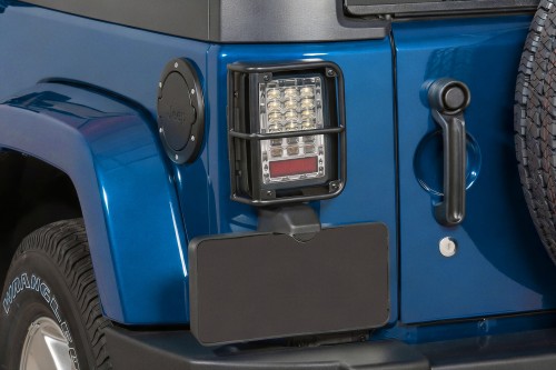JEEP WRANGLER JK OCHRONNE NAKŁADKI LAMP TYLNYCH