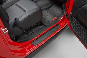 JEEP WRANGLER JL 2018+ 2D WEWNĘTRZNE LISTWY PROGOWE