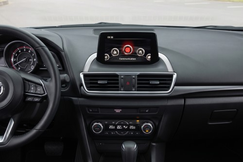 MAZDA 3 III BM 2014-2018 OZDOBNA LISTWA KONSOLI NAWIGACJI