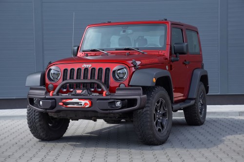 JEEP WRANGLER JK WERSJA SPORT S ZDERZAK PRZEDNI RUBICON 10TH ANNIVERSARY Z RURĄ STYLIZACJA NA JL