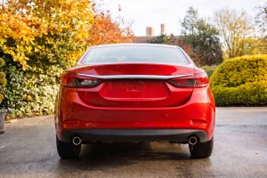 MAZDA 6 III GJ 2014-2018 PO PIERWSZYM FACELIFTINGU ZDERZAK TYLNY POD PDC GJR950221ABB