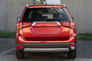 MITSUBISHI OUTLANDER III GF 2015-2018 PO PIERWSZYM FACELIFTINGU ZDERZAK TYLNY ABS 6410C798ZZ