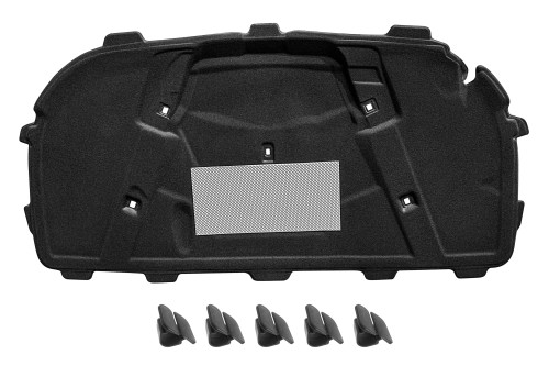 AUDI RS5 8T 2010-2015 WYGŁUSZENIE MASKI KOMPLET ZE SPINKAMI 8T0863825H