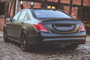 MERCEDES E-CLASS W213 2016-2018 WERSJA AMG SPOILER KLAPY TYLNEJ
