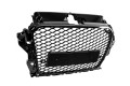 AUDI A3 8V 2013-2016 PRZED FACELIFTINGIEM ATRAPA CHŁODNICY GRILL STYLIZACJA NA S3 CZARNY + PDC