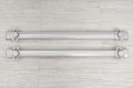 JEEP RENEGADE BELKI POPRZECZNE SREBRNE OEM 5-RRCB-JREN14-OE