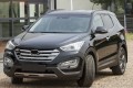 HYUNDAI SANTA FE 2013-2015 OZDOBNE RAMKI HALOEGNÓW PRZÓD