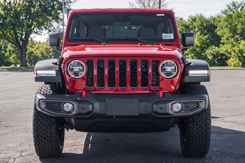 JEEP GLADIATOR JT 2018+ ZDERZAK PRZEDNI PLASTIKOWY RUBICON POD PDC