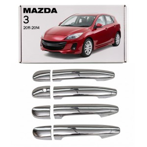 MAZDA 3 2011-2014 NAKŁADKI NA KLAMKI
