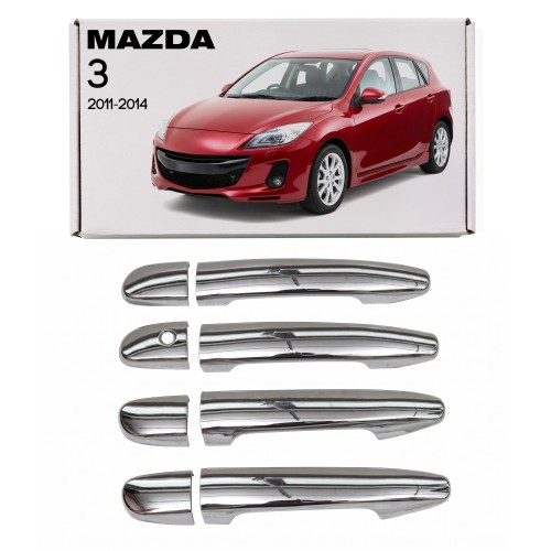 MAZDA 3 2011-2014 NAKŁADKI NA KLAMKI