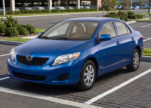 TOYOTA COROLLA X 2007-2010 WYPRZEDAŻ NAKŁADKI NA LAMPY PRZEDNIE