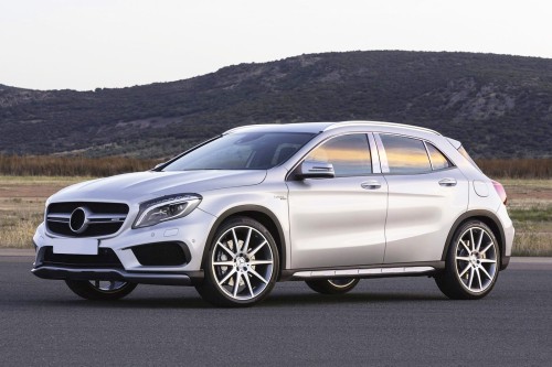 MERCEDES GLA X156 2013-2019 OZDOBNE LISTWY SZYB