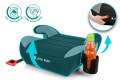 FOTELIK SAMOCHODOWY PODKŁADKA SIEDZISKO Z ISOFIX CZARNO-SZARY R129 125-150 CM