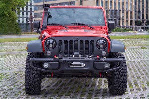 JEEP WRANGLER JK STALOWE KOŃCÓWKI ZDERZAKA PRZEDNIEGO PRZÓD DO ZDERZAKA CALIFORNIA