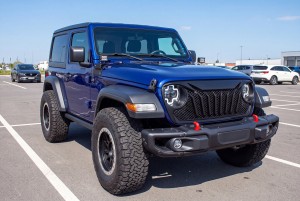 JEEP WRANGLER JL 2018+ KRATKA HALOGENU W ZDERZAK RUBICON PRAWA BEZ PDC