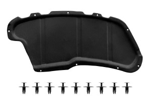 PEUGEOT 206+ 2009-2012 WYGŁUSZENIE MASKI Z KOMPLETEM SPINEK 7979K3
