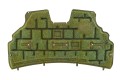 FORD FIESTA MK7 VII 2008-2012 PRZED FACELIFTINGIEM HATCHBACK WYGŁUSZENIE MASKI 8A61A16746AE