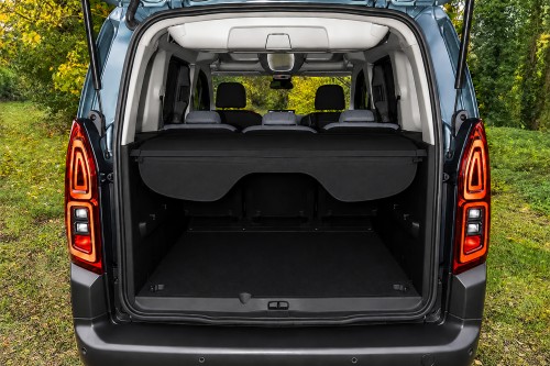 CITROEN BERLINGO XL III K9 2018+ ROLETA BAGAŻNIKA CZARNA 98172651ZD