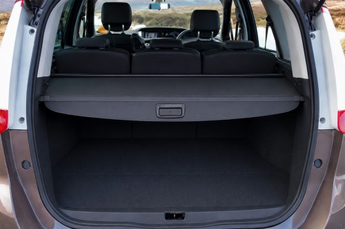 RENAULT GRAND SCENIC II 2009-2016 ROLETA BAGAŻNIKA CZARNA 7336896510