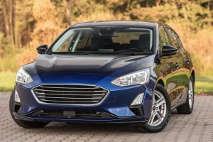 FORD FOCUS MK4 IV 2018-2021 PRZED LIFTINGIEM DOKŁADKA PRZEDNIEGO ZDERZAKA LEWA JX7B17627A4 