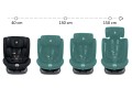 FOTELIK SAMOCHODOWY OBROTOWY ALEXANDER 360° CZARNY 40-150 CM i-Size R129 + ISOFIX